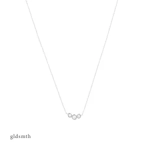 14k White Gold Emmeline Necklace