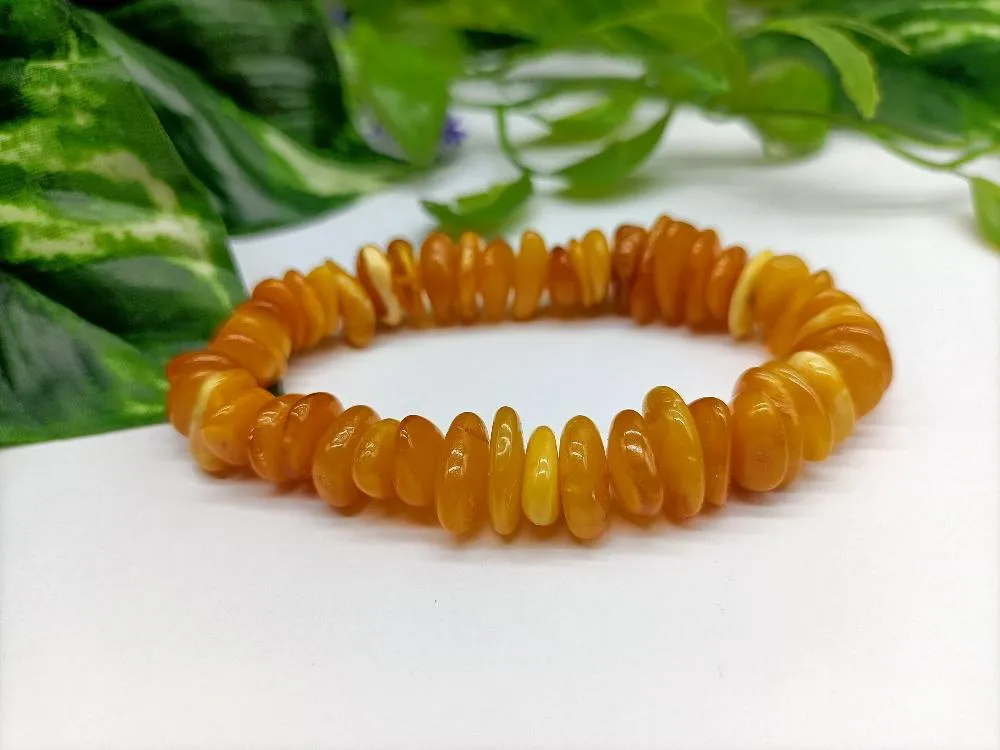 15.14g Rare Butterscotch Amber Bracelet