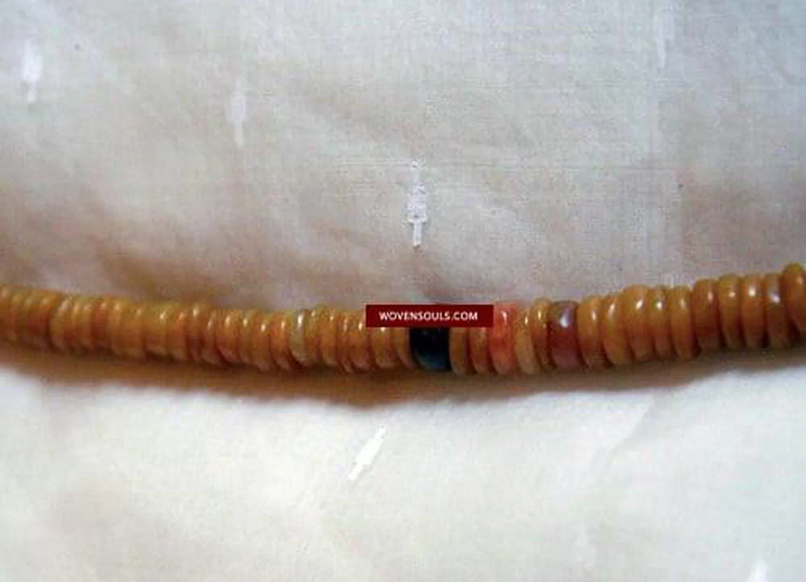 380 SOLD Old Amber(?) Beads Necklace