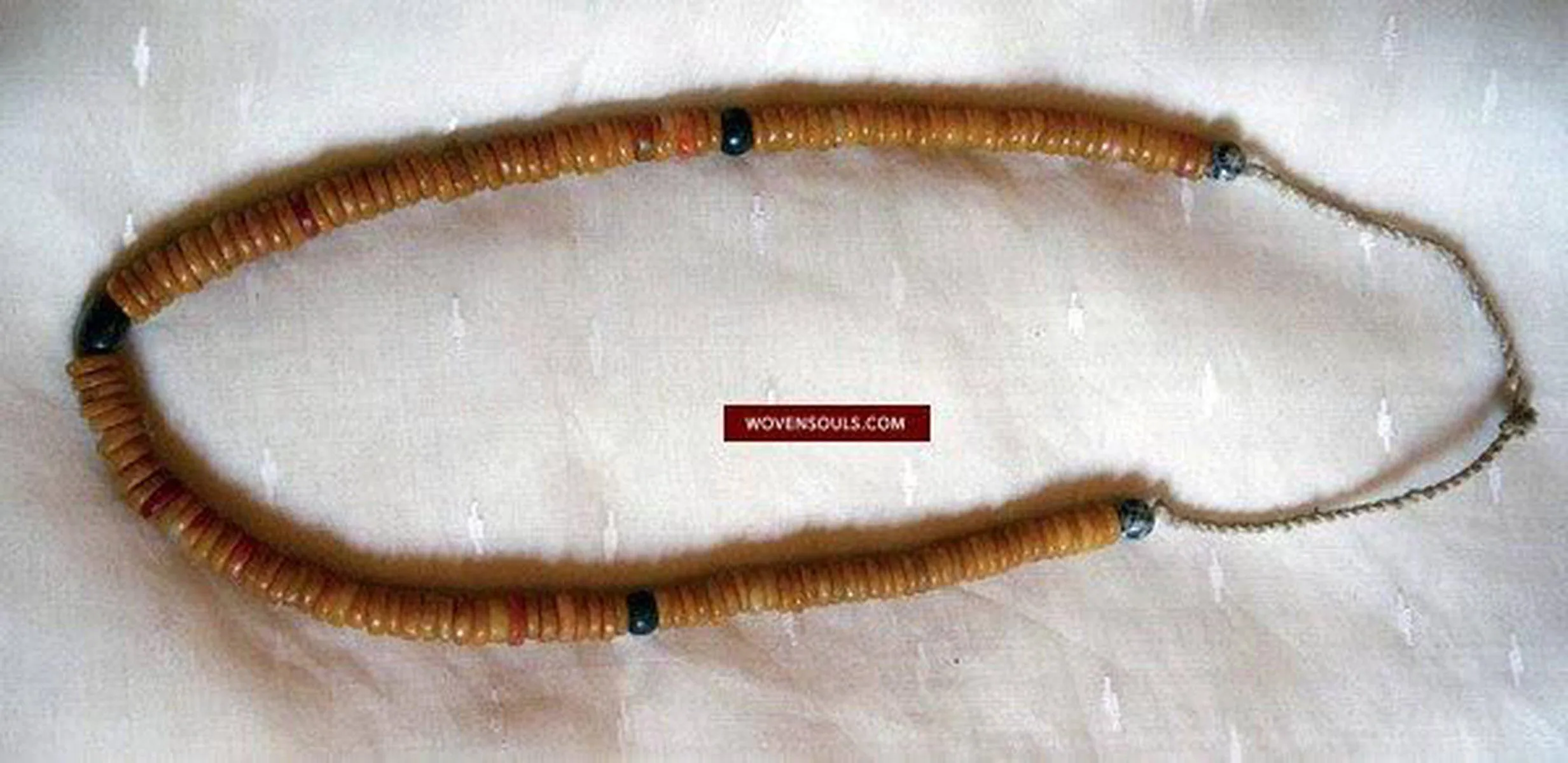 380 SOLD Old Amber(?) Beads Necklace