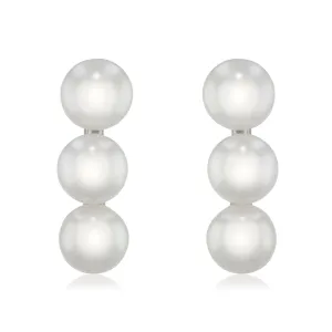 6.5-7mm Freshwater Cultured Pearl Sterling Silver Earrings