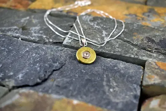 6.5 Creedmoor Bullet Head Necklace