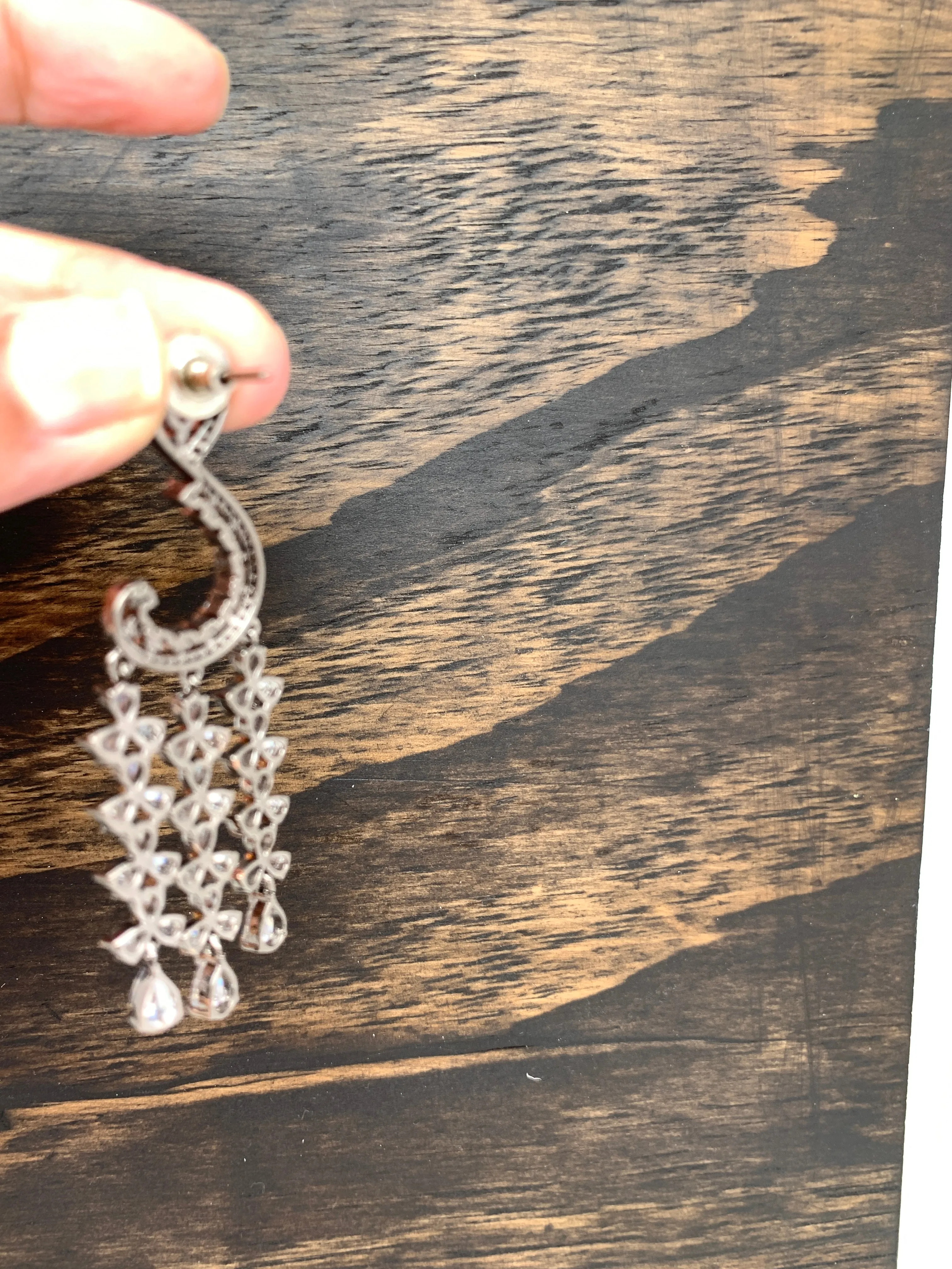 AD Danglers inDual Polish in  Victorian and Silver