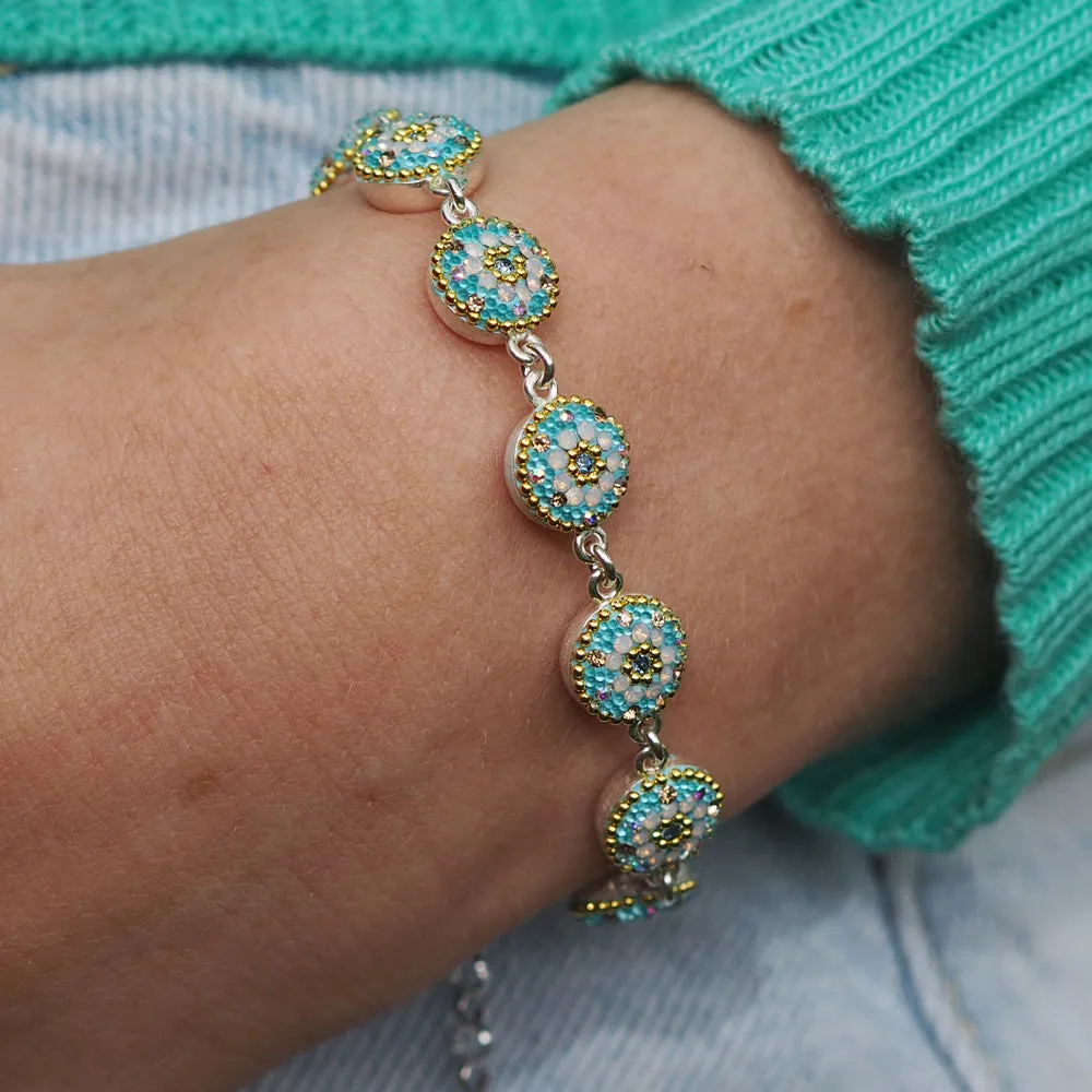 Allegra Round Daisy Dream TQ Bracelet