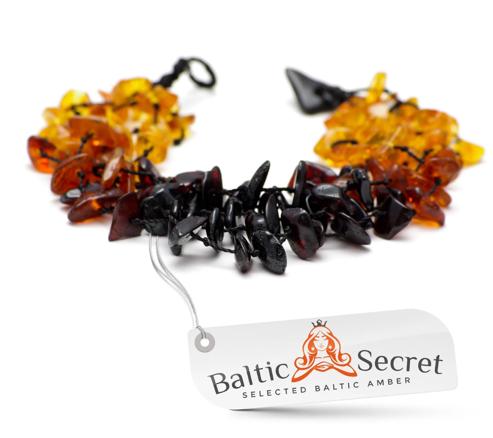 AMBER NECKLACE & BRACELET - LEMON CHERRY AMBER BEADS