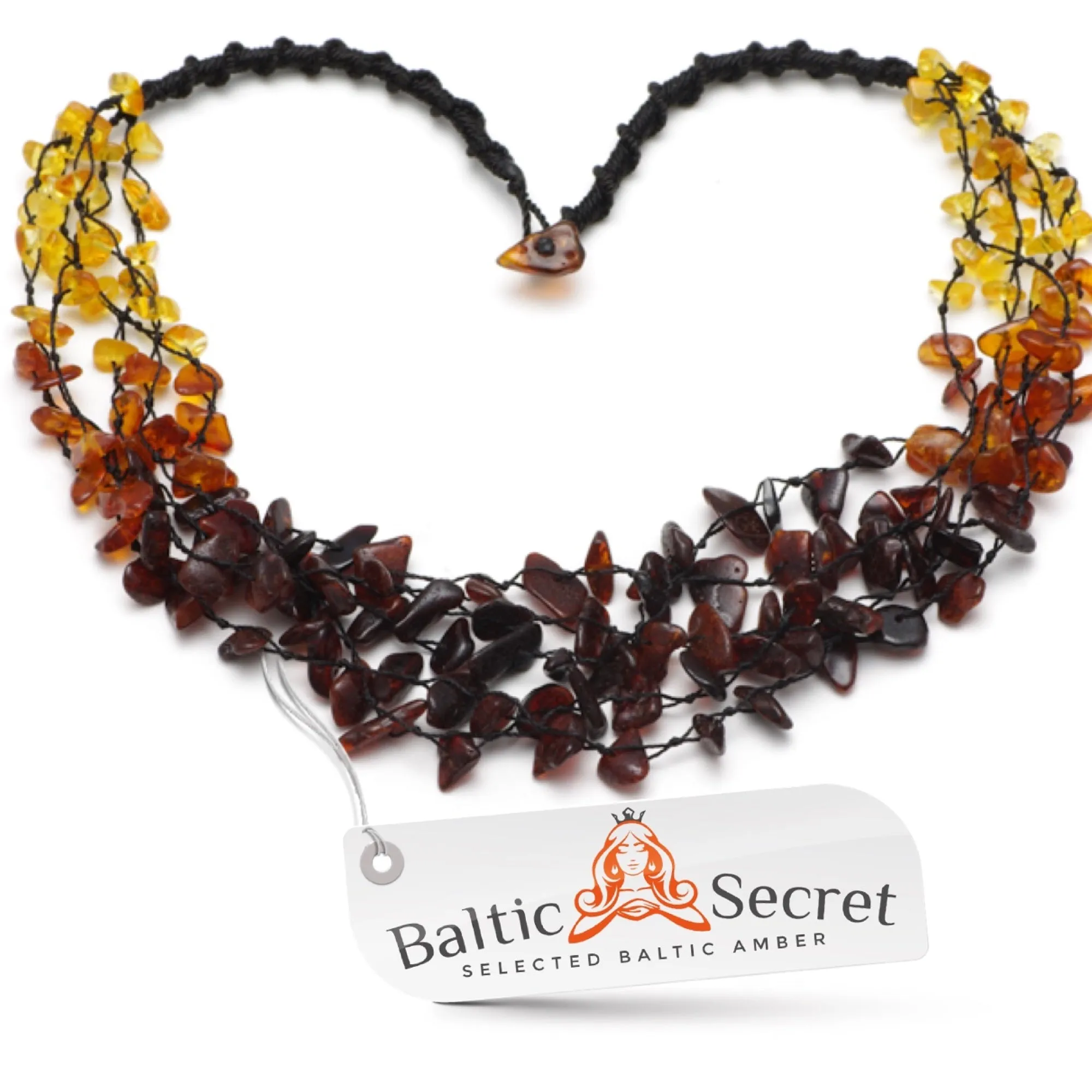 AMBER NECKLACE & BRACELET - LEMON CHERRY AMBER BEADS