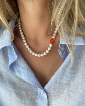 AMBER Pearl Necklace | Cloudberry