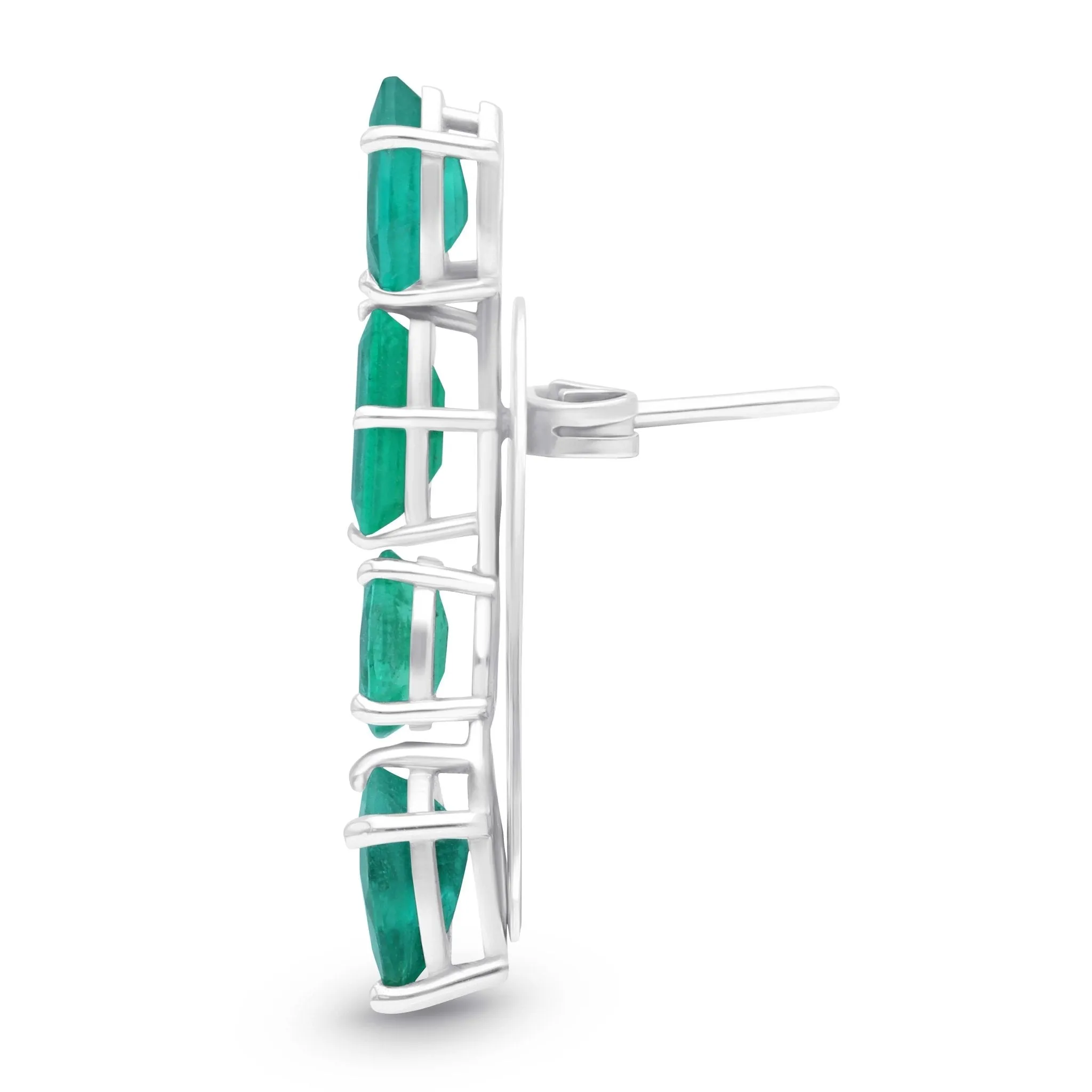 Anouk Climber Earrings - WG
