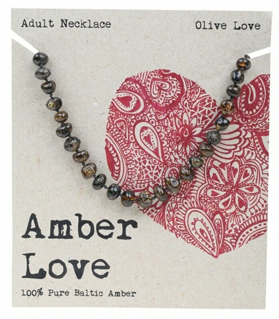 Baltic Amber Necklace 'Amber Love'