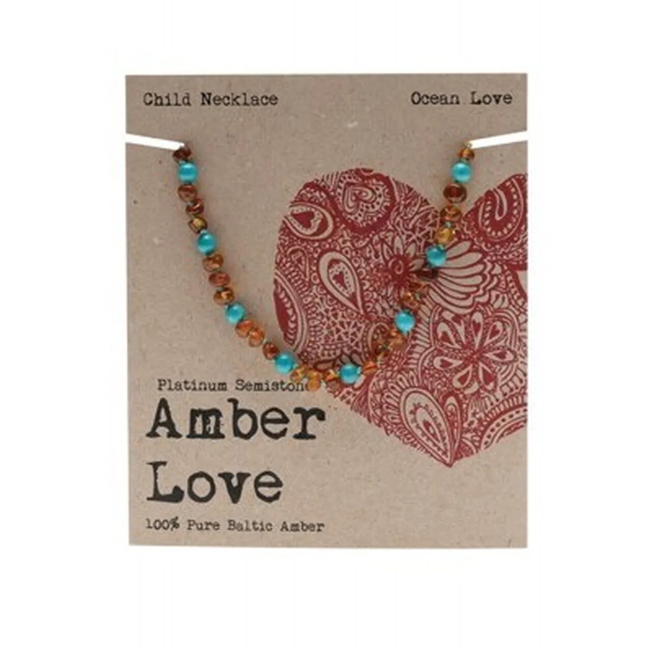 Baltic Amber Necklace 'Amber Love'