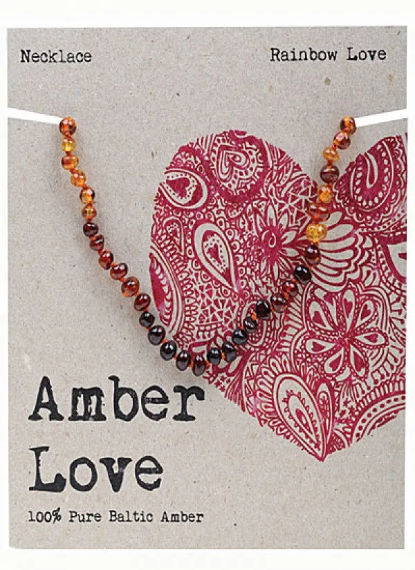 Baltic Amber Necklace 'Amber Love'