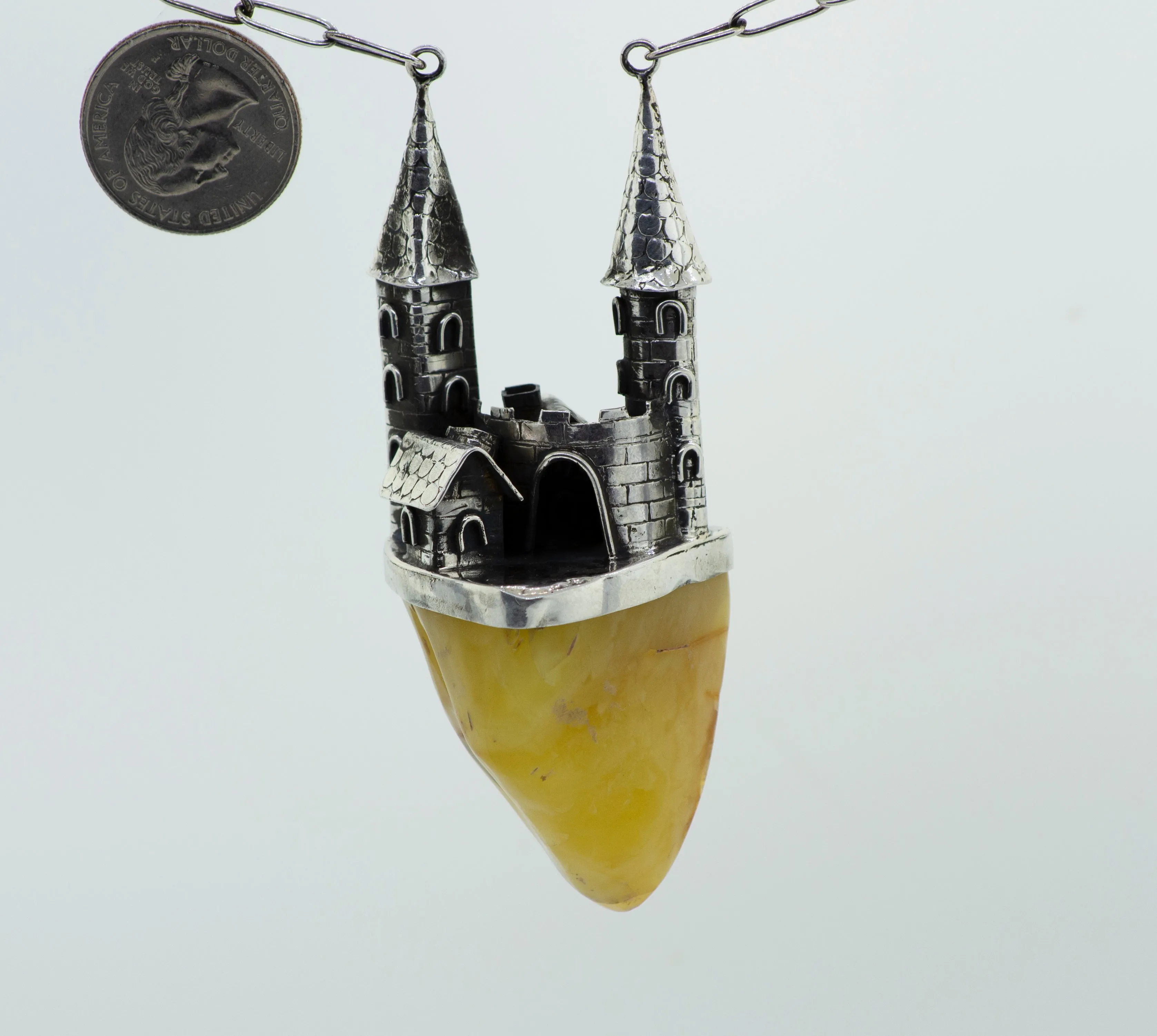 Beautiful Designer Amber Necklace