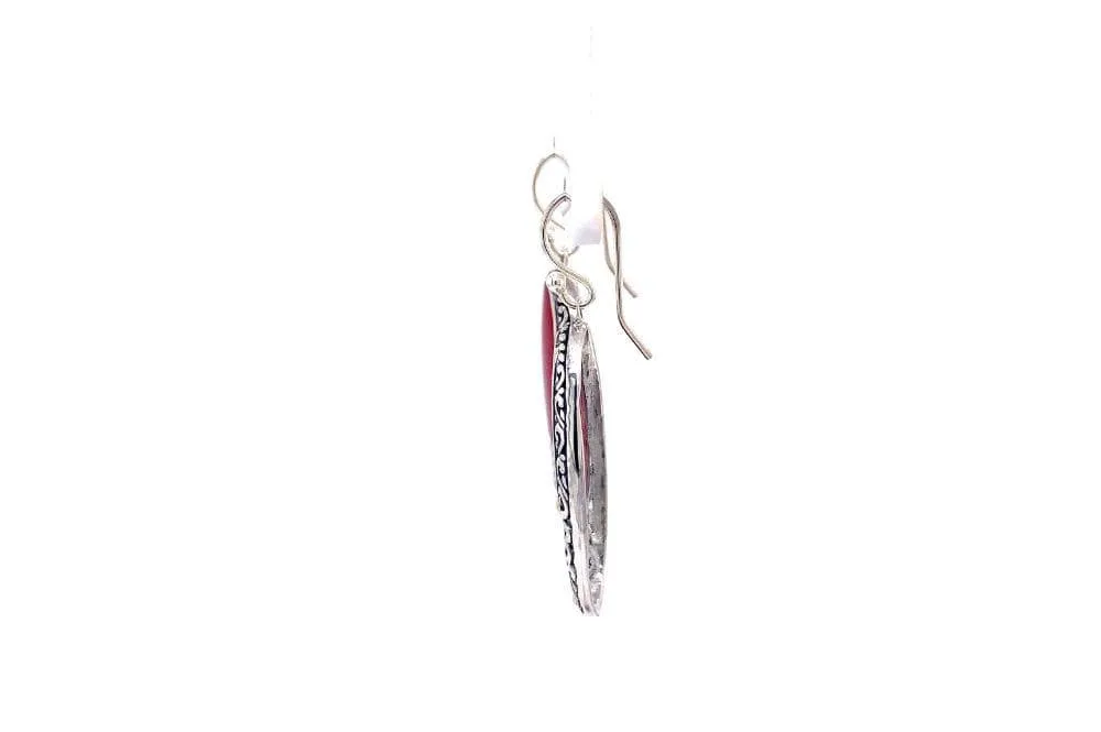 Bliss Earrings- Coral