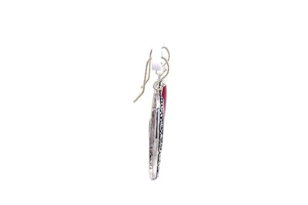 Bliss Earrings- Coral