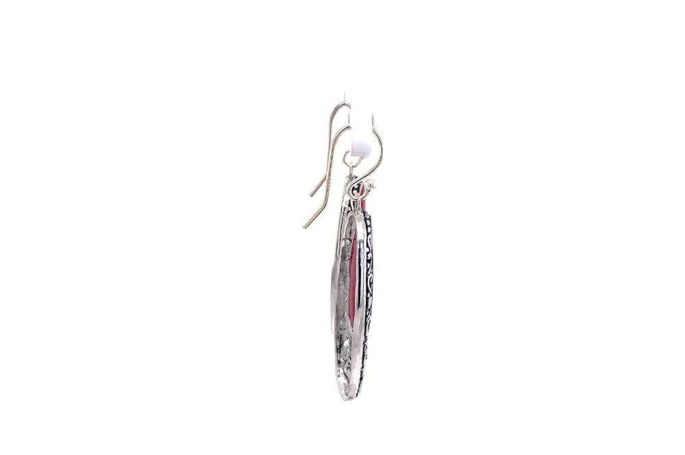 Bliss Earrings- Coral
