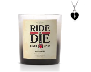 Bonnie & Clyde - Jewel Candle