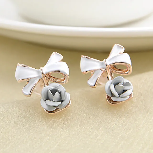 Bowknot Charming Rose Flower