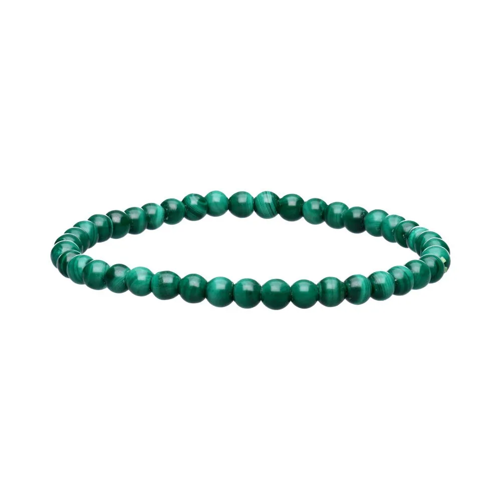 Bracelets pour enfants, amazonite, malachite, obsidienne, œil de faucon, rhodochrosite, turquoise