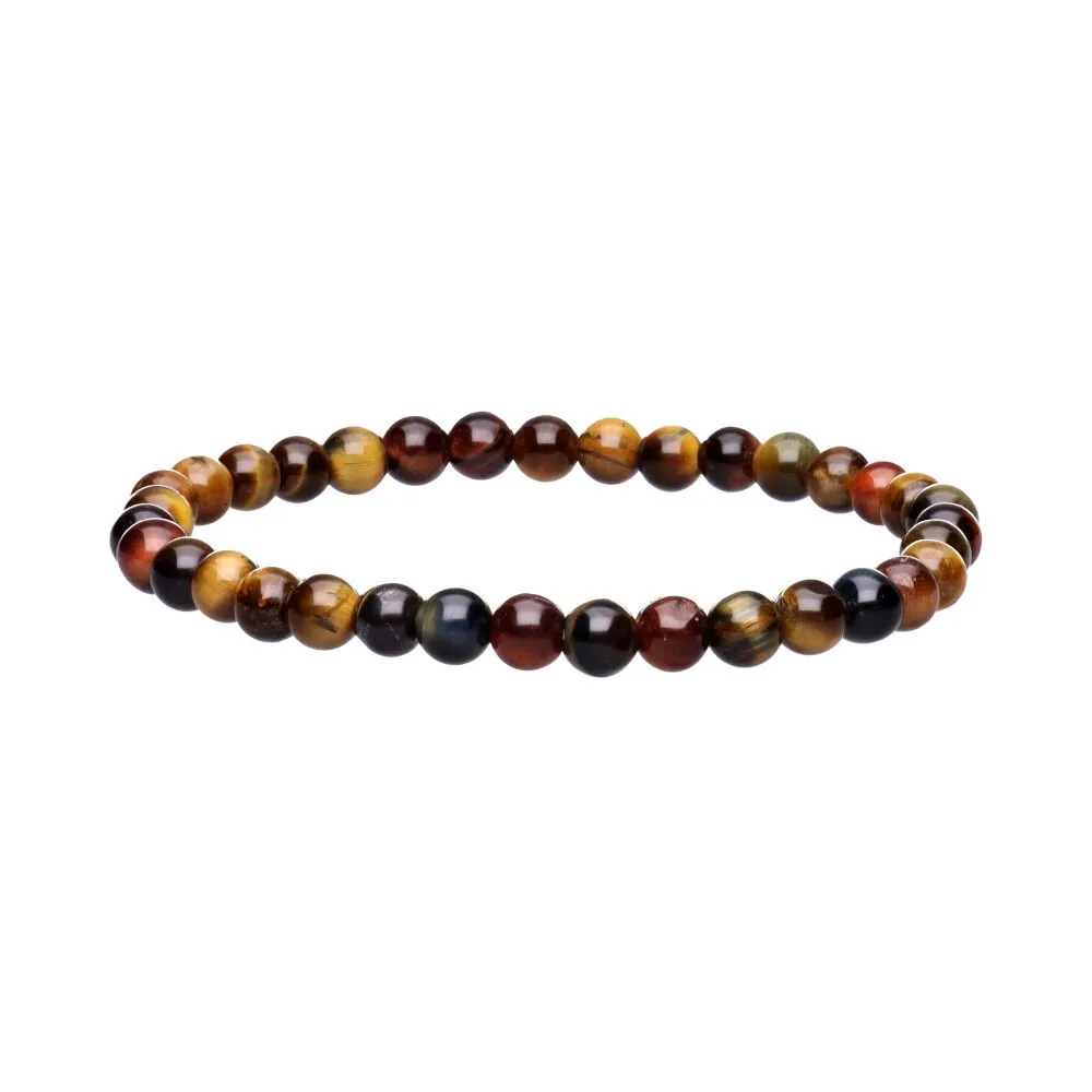 Bracelets pour enfants, amazonite, malachite, obsidienne, œil de faucon, rhodochrosite, turquoise