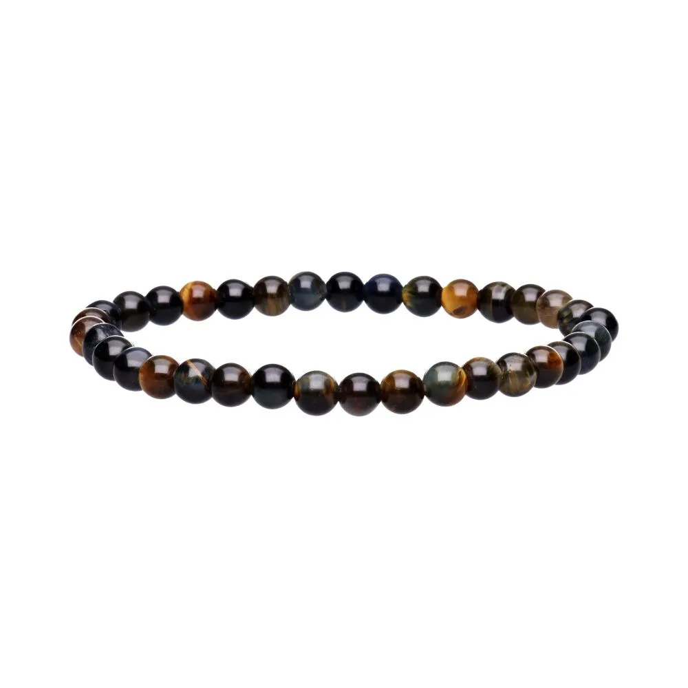 Bracelets pour enfants, amazonite, malachite, obsidienne, œil de faucon, rhodochrosite, turquoise