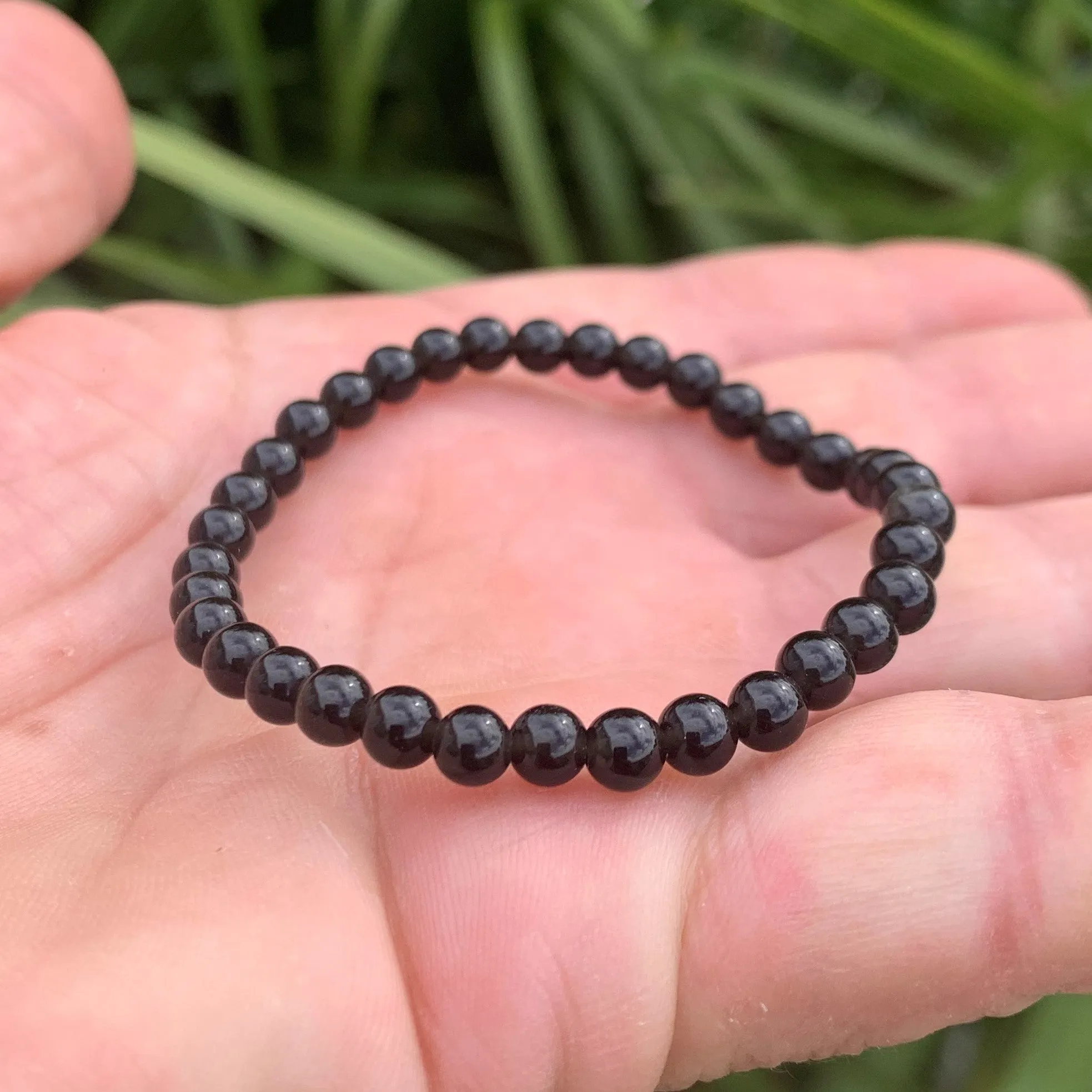 Bracelets pour enfants, amazonite, malachite, obsidienne, œil de faucon, rhodochrosite, turquoise