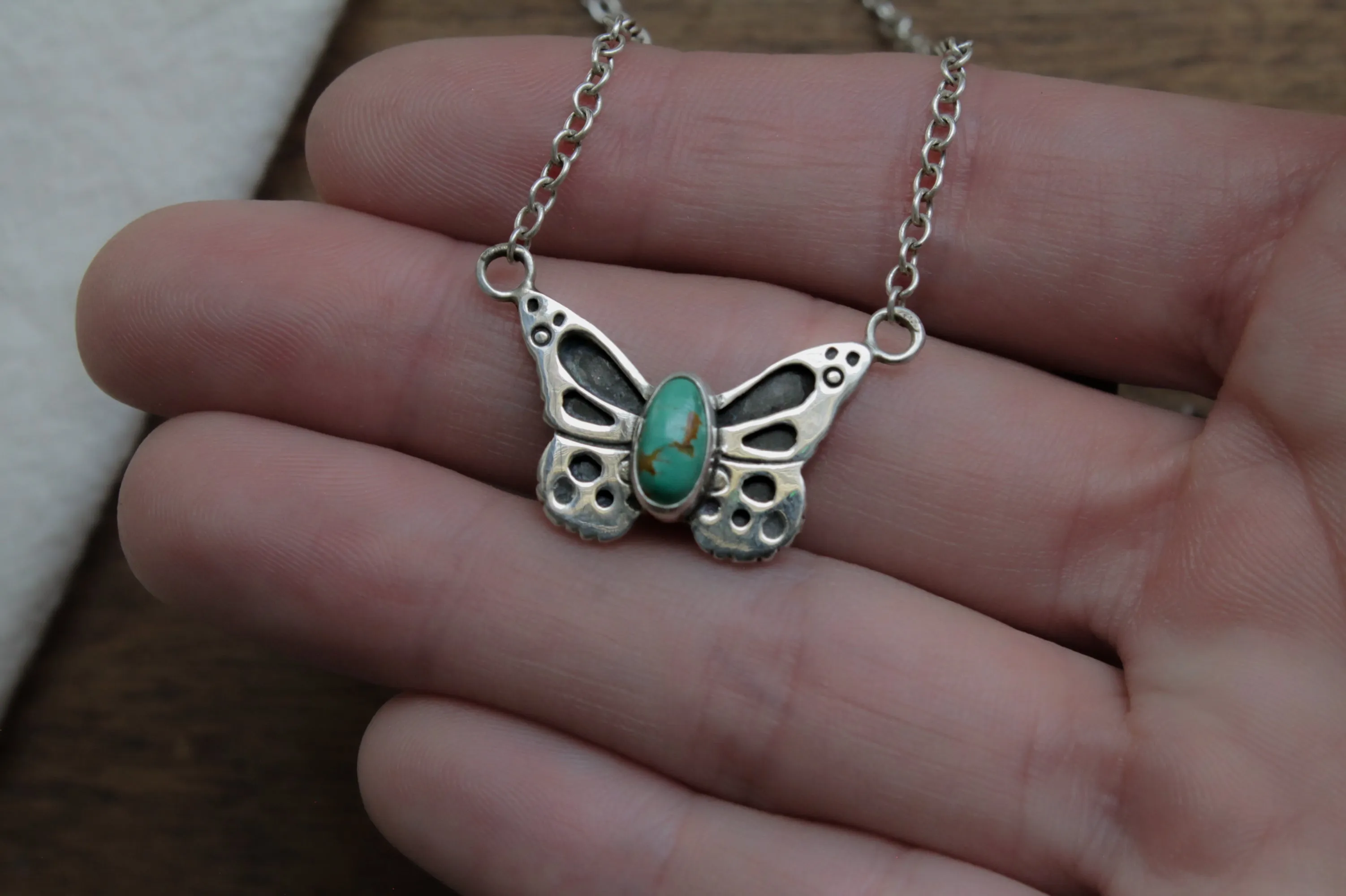 Butterfly Necklace | Royston Turquoise