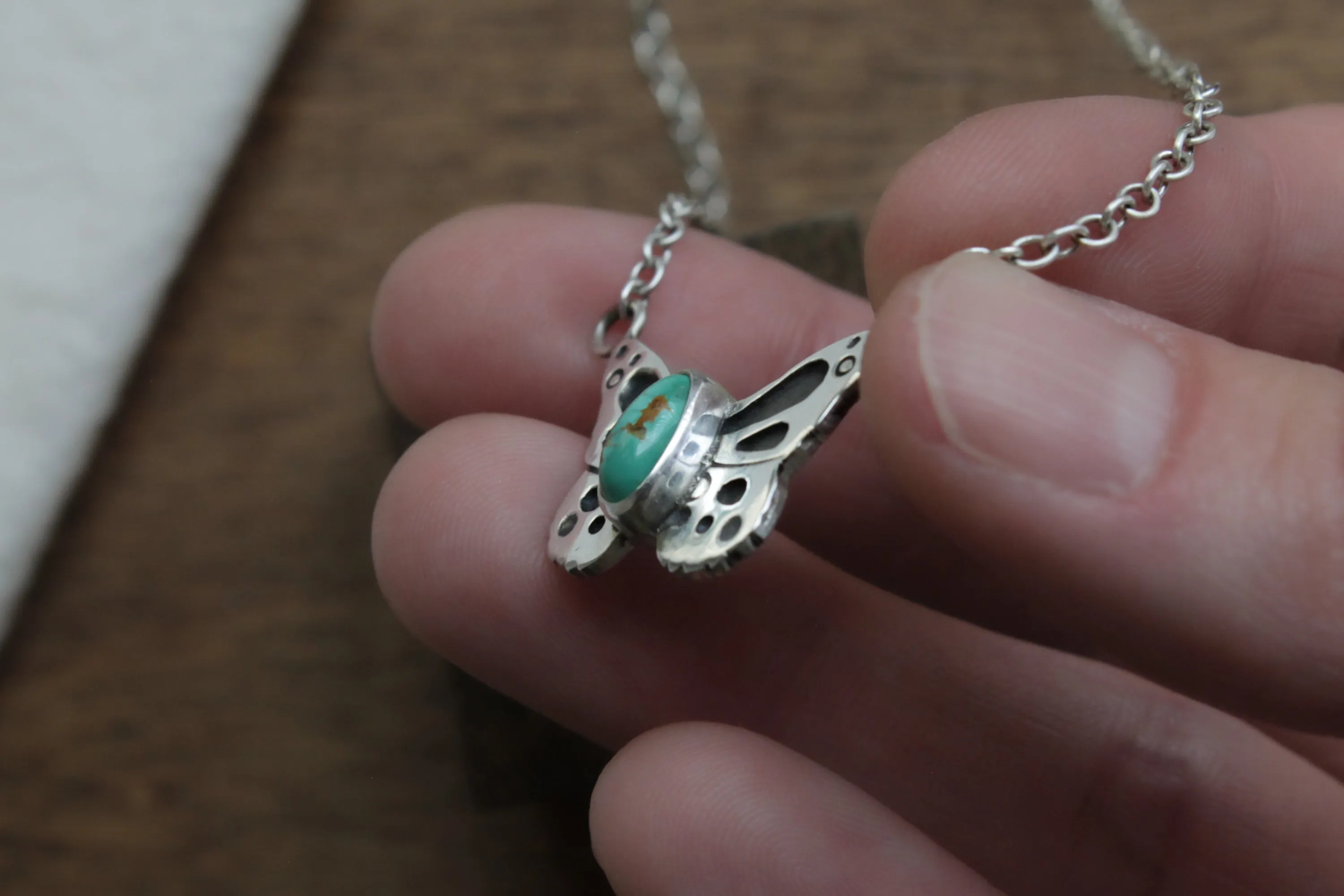 Butterfly Necklace | Royston Turquoise
