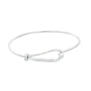 Cape Cod Style Hook Bracelet, Sterling