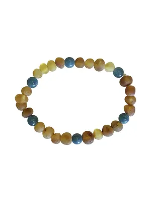 Certified Baltic Amber Bracelet for Pain Relief and Energy Restoration