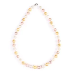 Classic Multi-Color Pearl Necklace