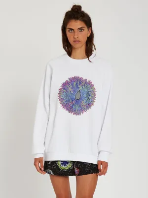 Coral Morph Sweatshirt - White