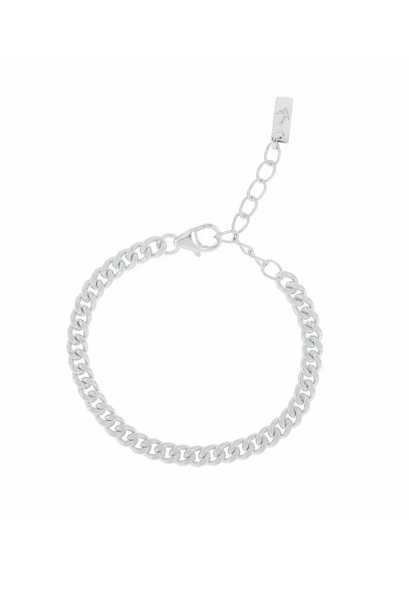 Cuban Link Bracelet - Silver