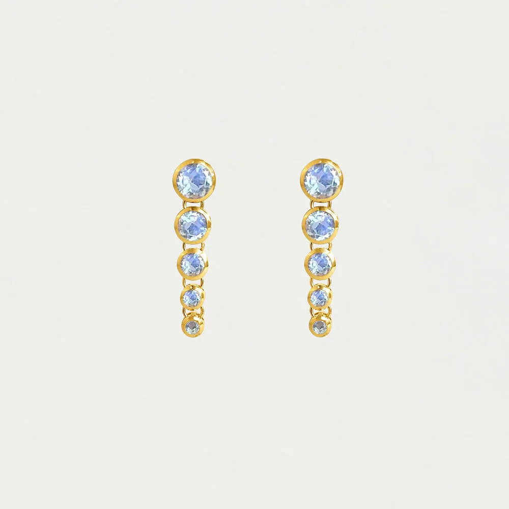 Dean Davidson Signature Statement Dro Earrings in Rainbow Moonstone