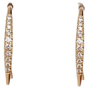 Diamond Threader Drop Earrings