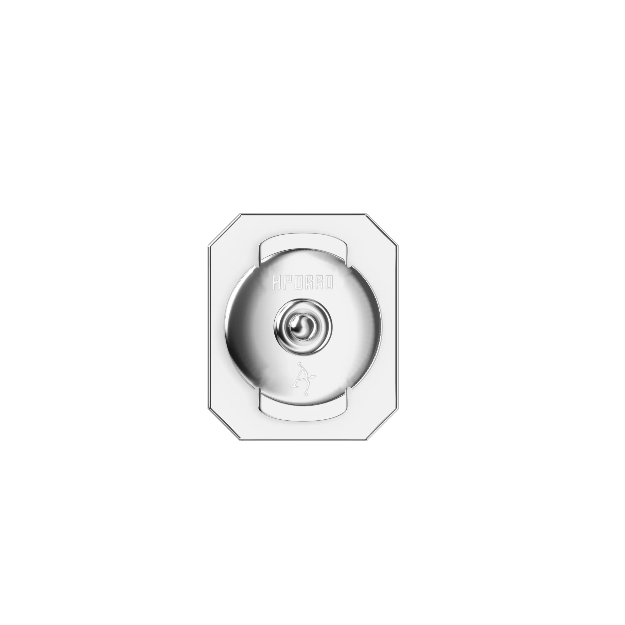 Emerald Cut Mix Halo Stud Earrings - Pair