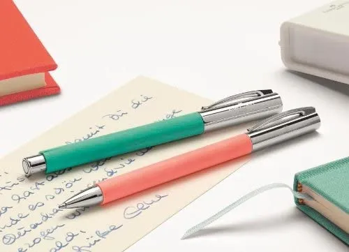 FABER-CASTELL Twist ball pen AMBITION coral
