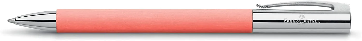 FABER-CASTELL Twist ball pen AMBITION coral