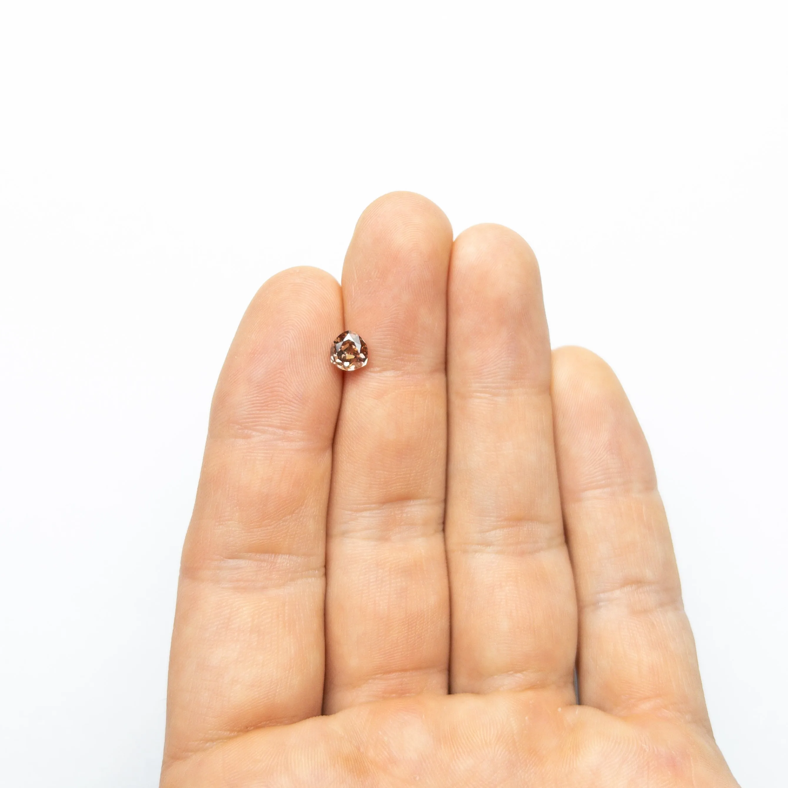 Fancy Brown-Pink Brilliant Diamond - 1.00ct Trillion
