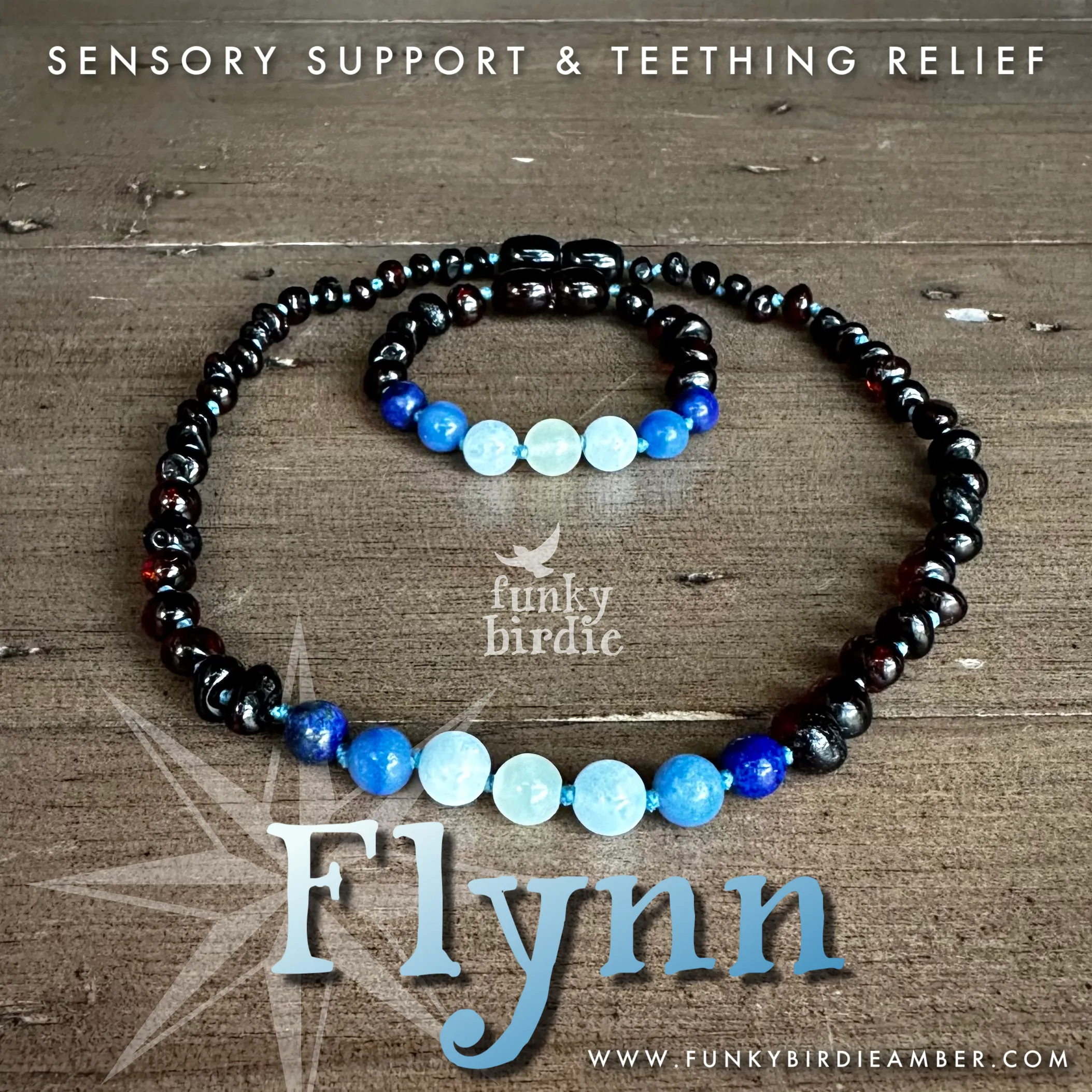 Flynn Necklace for Sensory Support & Teething Relief