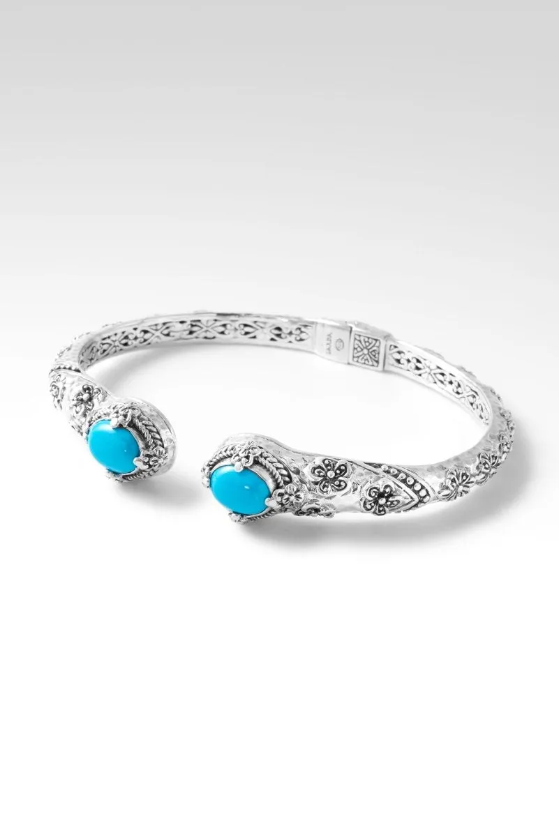 Garden Dreams Tip-to-Tip Bracelet™ in Sleeping Beauty Turquoise