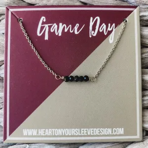 Gold & Garnet Necklace
