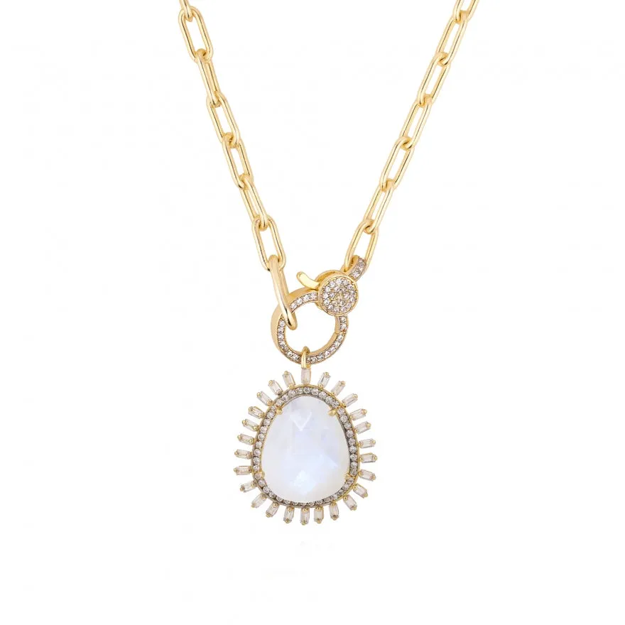 Ivory Sunray Necklace