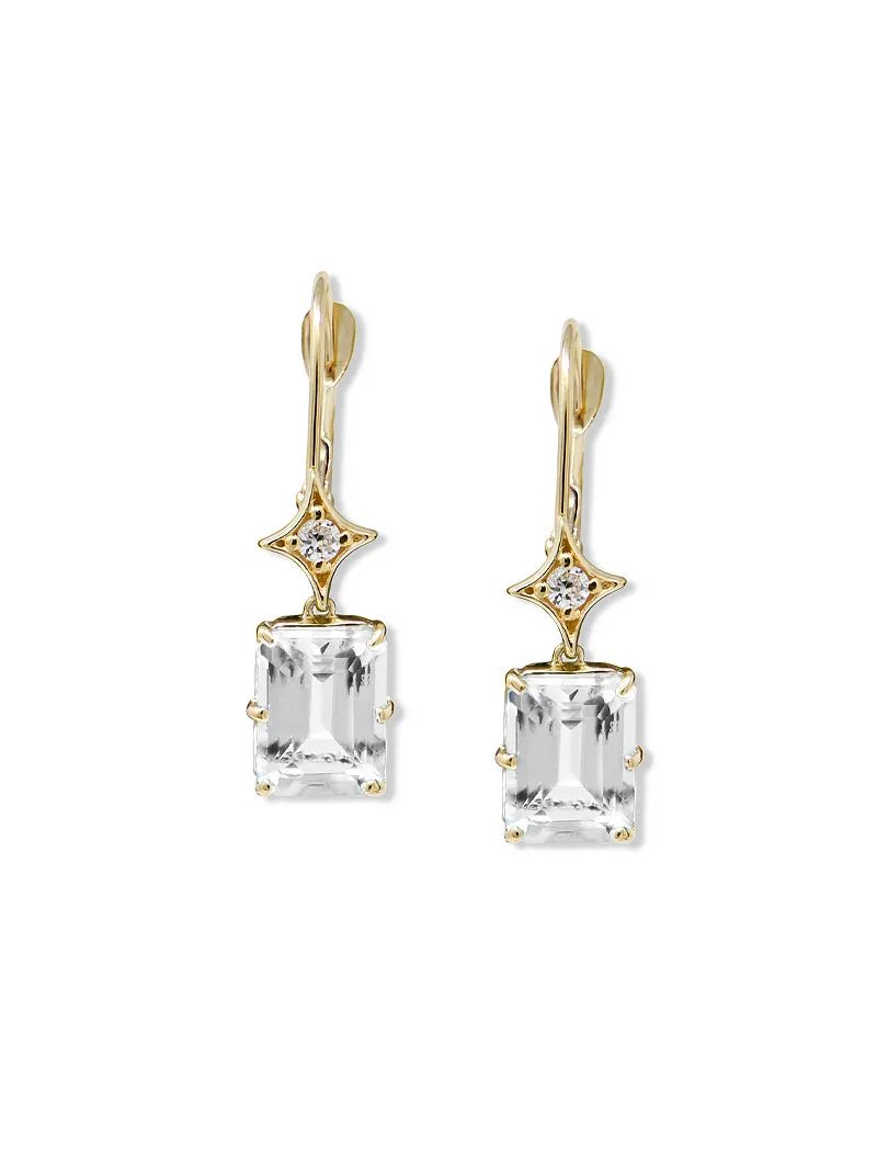 Jac Jo Aurora Rectangle Drop Earrings