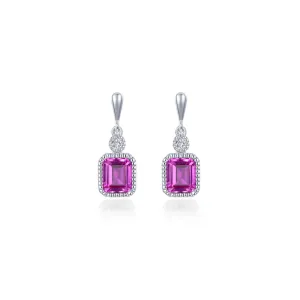 Lafonn Birthstone Emerald October Tourmaline Earring BE007TMP00