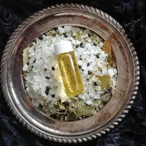 Limited Edition Ancestral Remembrance Set: Bath Salts   Ritual Perfume