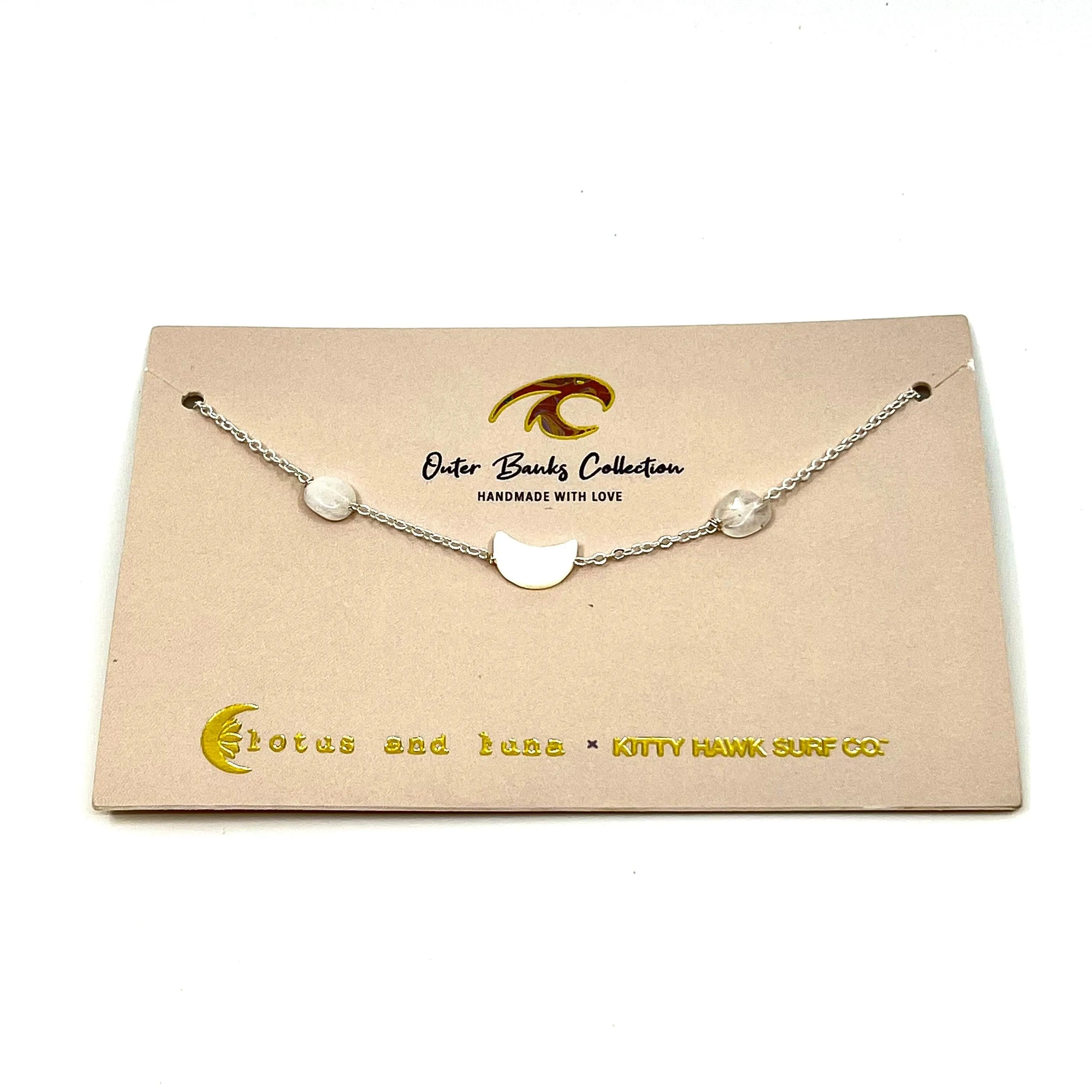 Lotus & Luna OBX Collection Moonstone Necklace