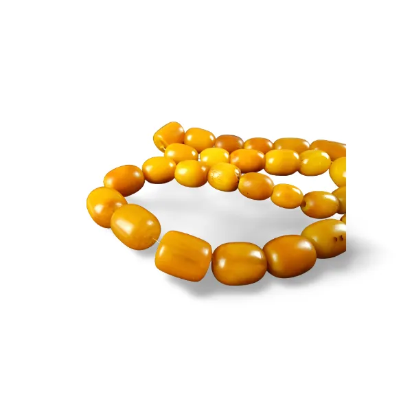 Magnificent Antique Natural Old Baltic Amber Bead Necklace