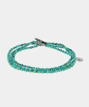 Maor The Silver Agora Bracelet /Necklace in Turquoise