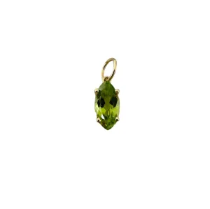 Marquise Peridot Pendant