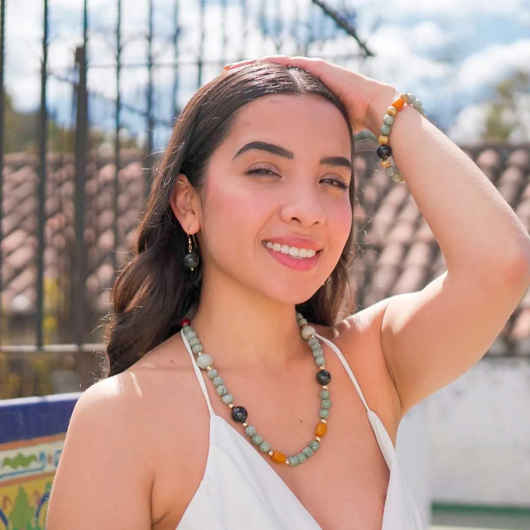 Maya Cross Necklace
